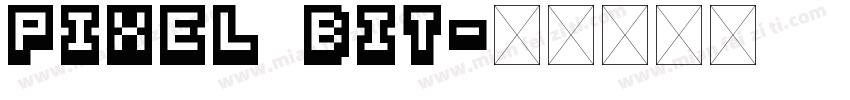 Pixel Bit字体转换